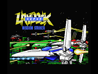 Super Laydock: Mission Striker screenshot 2 for MSX